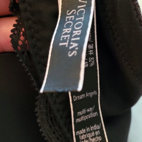 Black VICTORIA'S SECRET Dream Angels Multi Way Bra 34DD - Picture 4 of 4